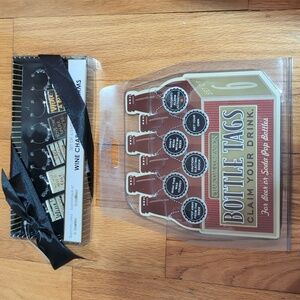 New wine Charms And Bottle tags